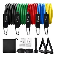 GENERICO - Bandas Elásticas De Resistencia Ejercicios 150 Lb BELUG