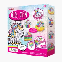 SEW STAR - Set de Arte con Diamantes – Más de 1.000 Diamantes, 12 Stickers y Accesorios para Niñas desde 8 Años