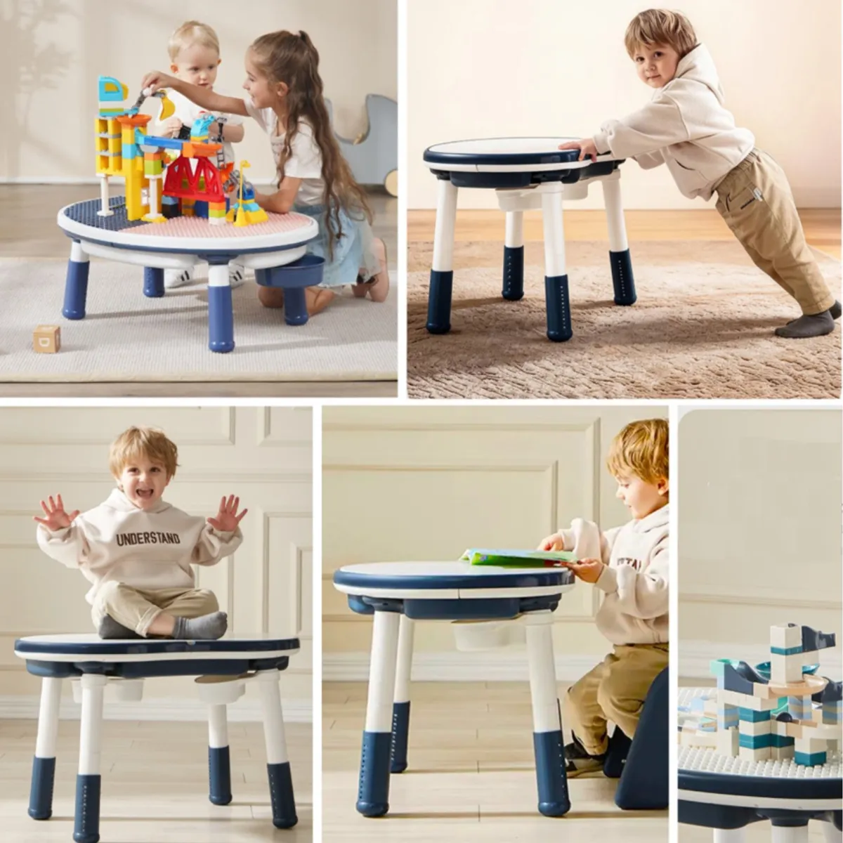 KIDSCOOL - Mesa Escritorio Infantil Con Silla y Altura Regulable