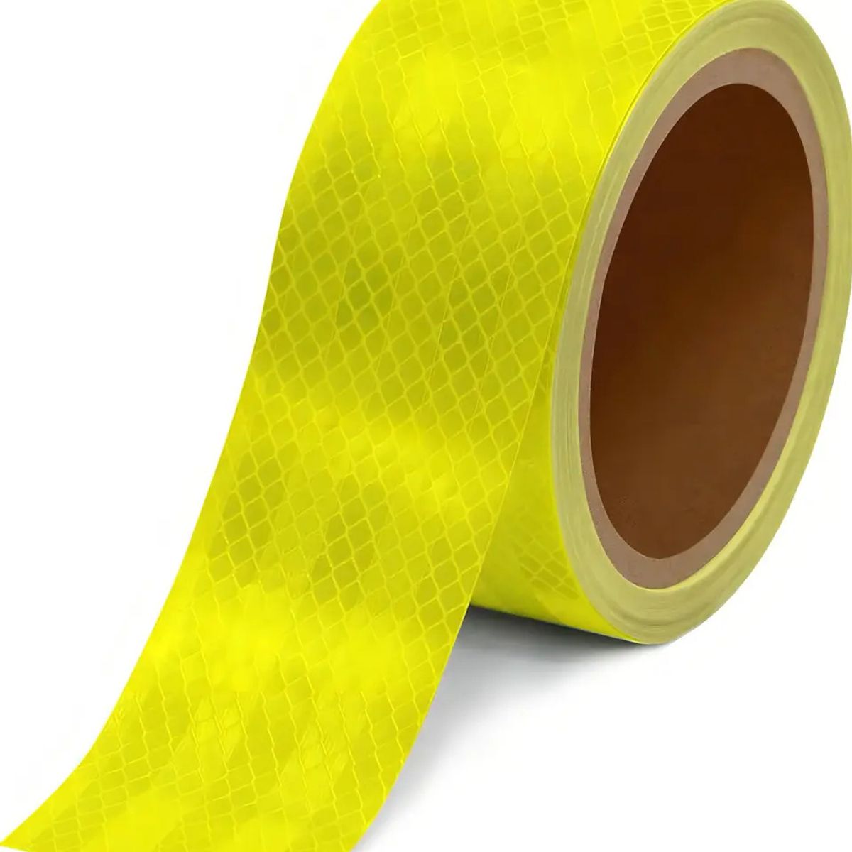 KUANGYE - Cinta Retrorreflectiva Reflectante Dotc2 45 Metros Amarillo
