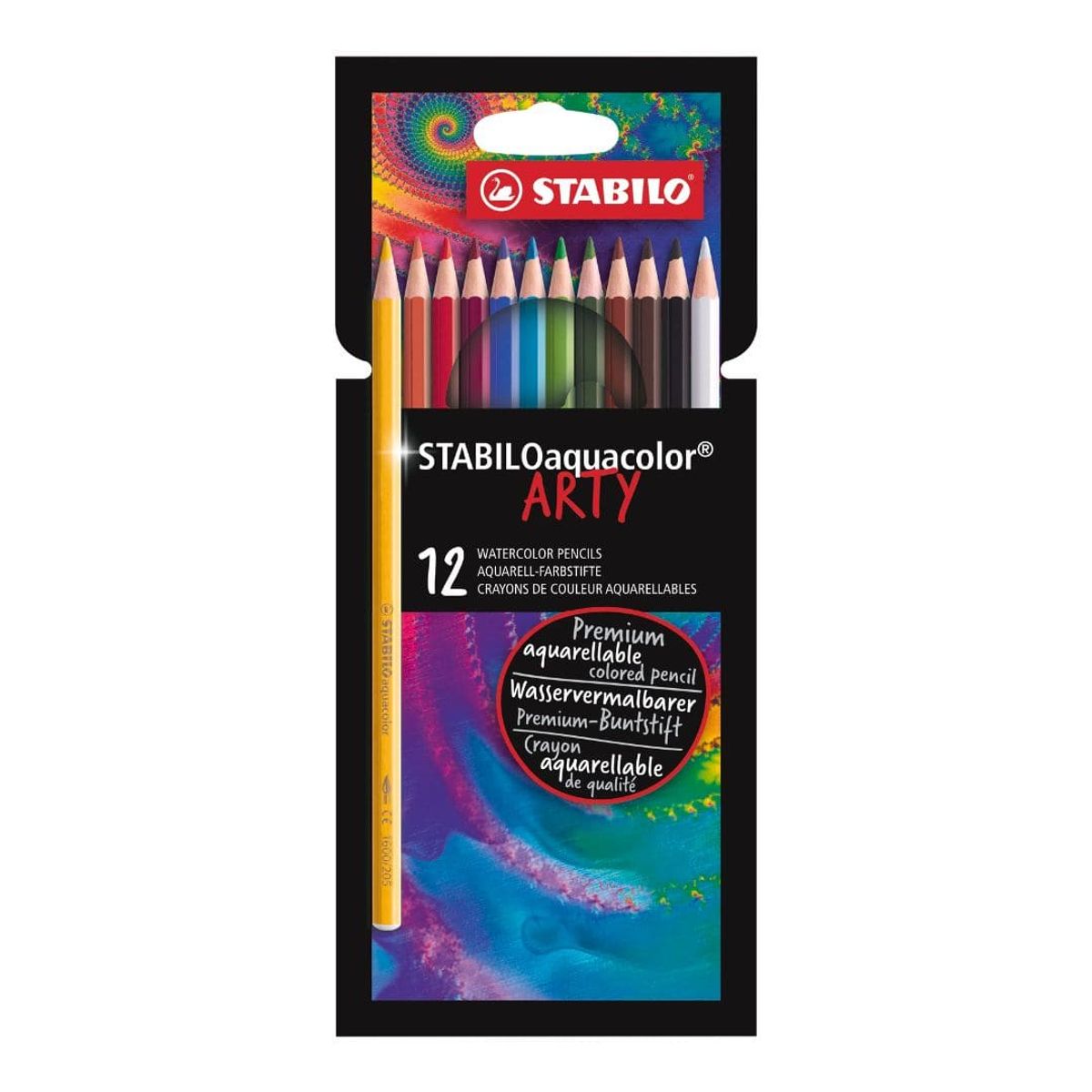STABILO - Set de 12 Lápices Acuarelables STABILOaquacolor Arty