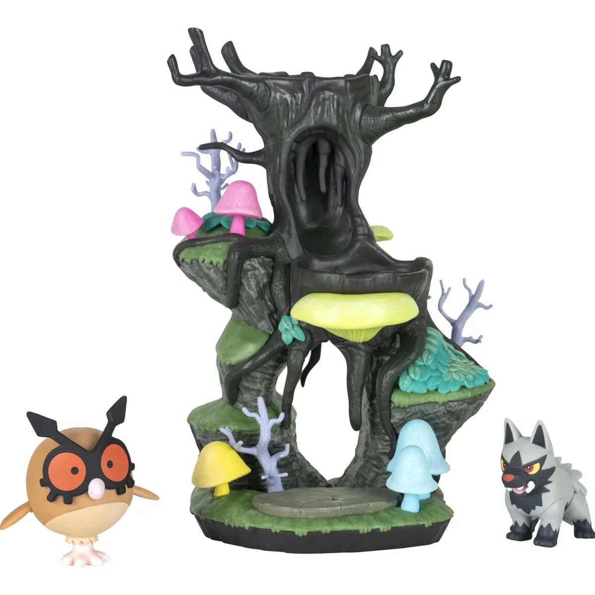 POKEMON - Pokemon Ambiente Hoot-Hoot y Poochyena Select Terrario
