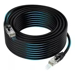 GENERICO - Cable De Red Cat6 Rj45 De 50 Metros Para Exterior Armado