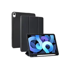GENERICO - Carcasa Funda Smart Cover Para iPad Air 11 M3 2024 Negro