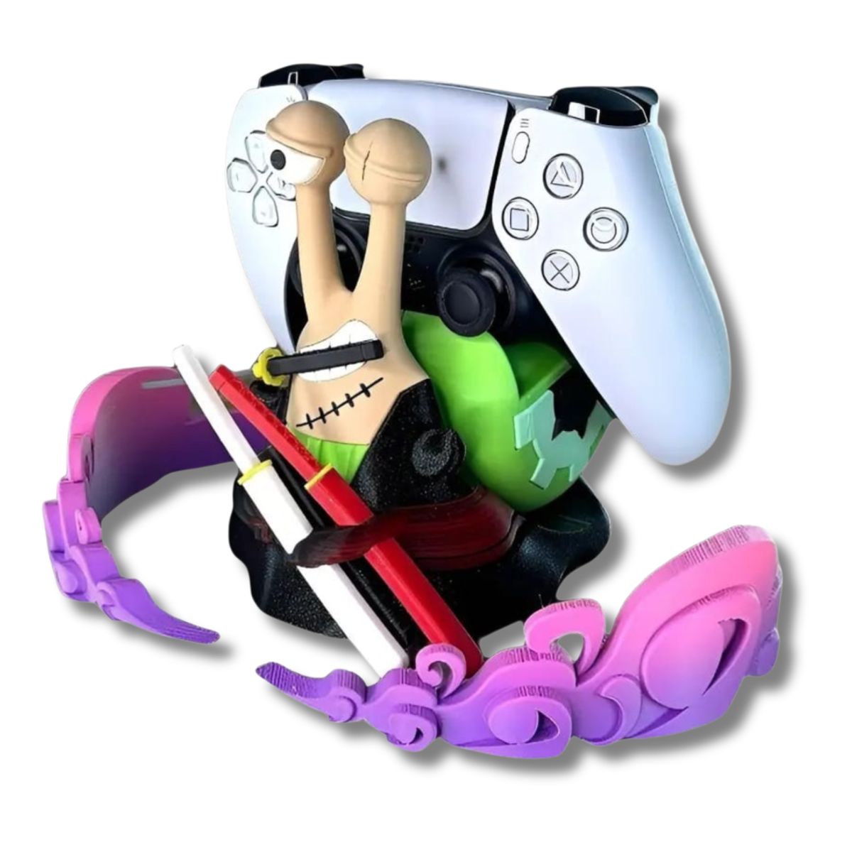 GENERICO - Soporte para joystick Den Den Mushi Zoro One Piece