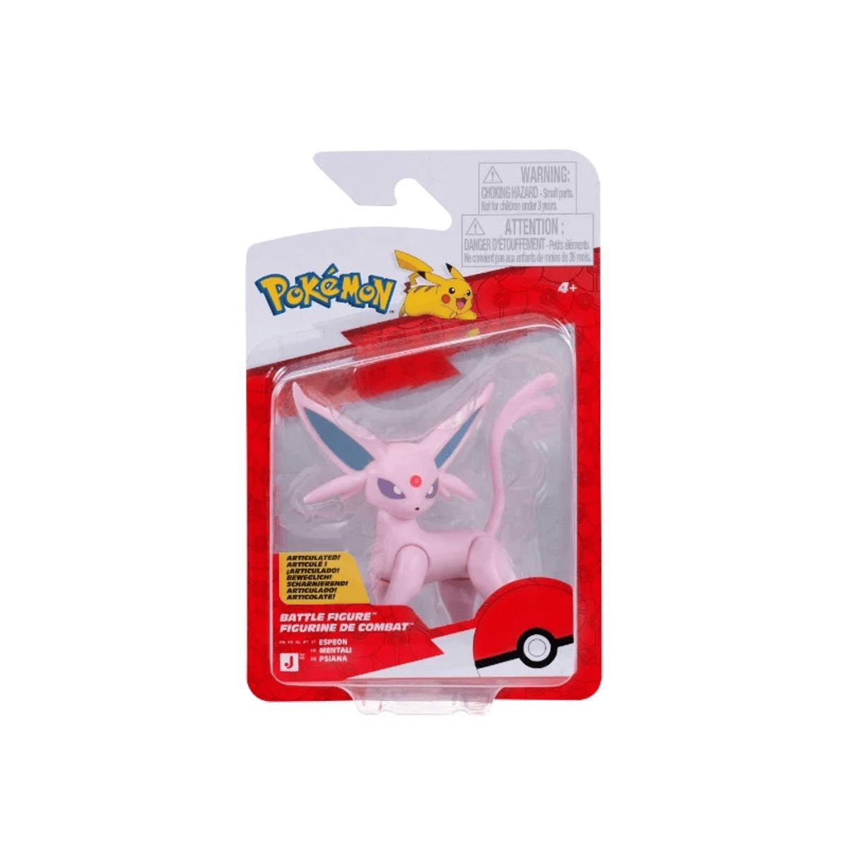 POKEMON - Figura Pokémon Espeon Battle Figure Articulada