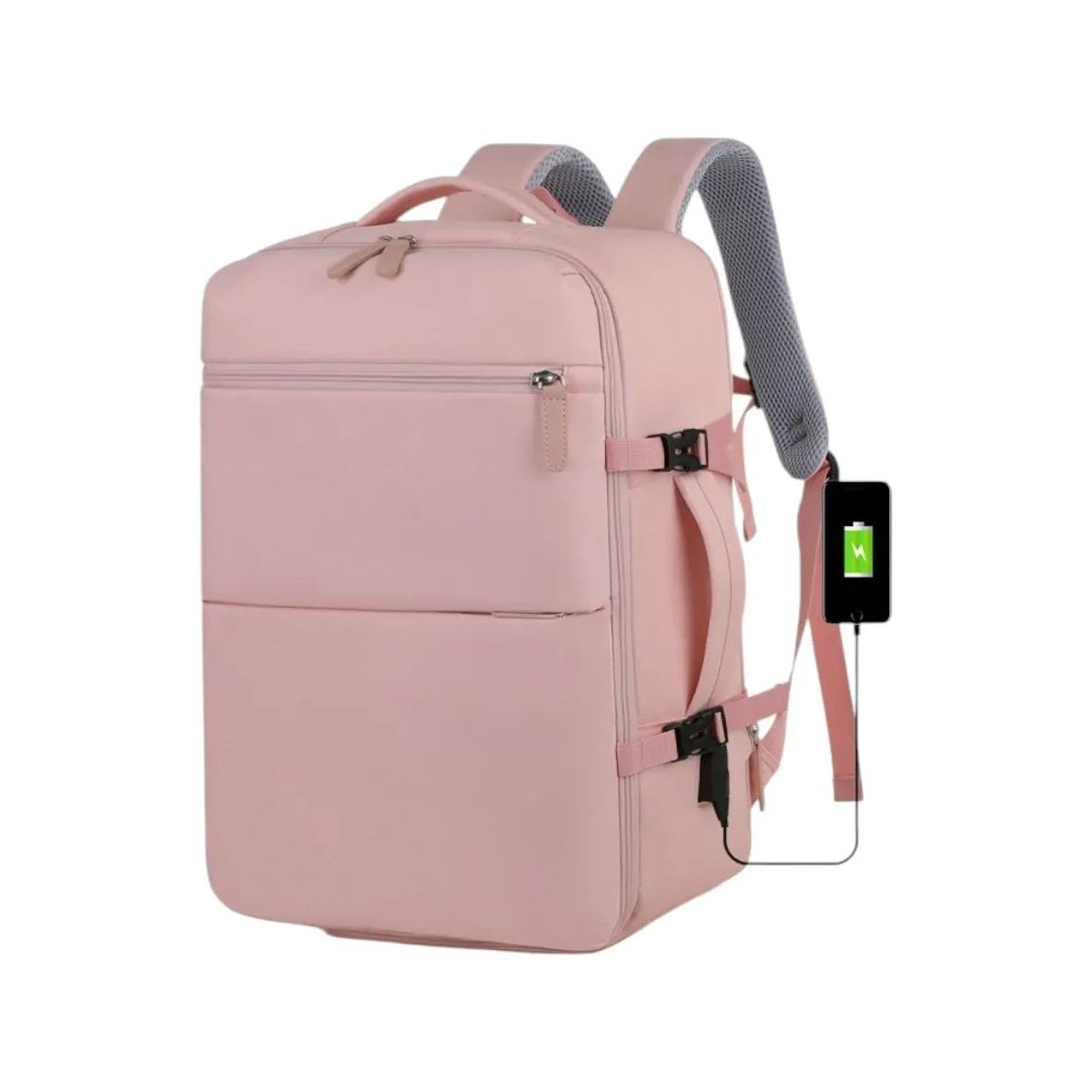 GENERICO - Mochila 35l Cabina Viaje Avion Expandible Labg