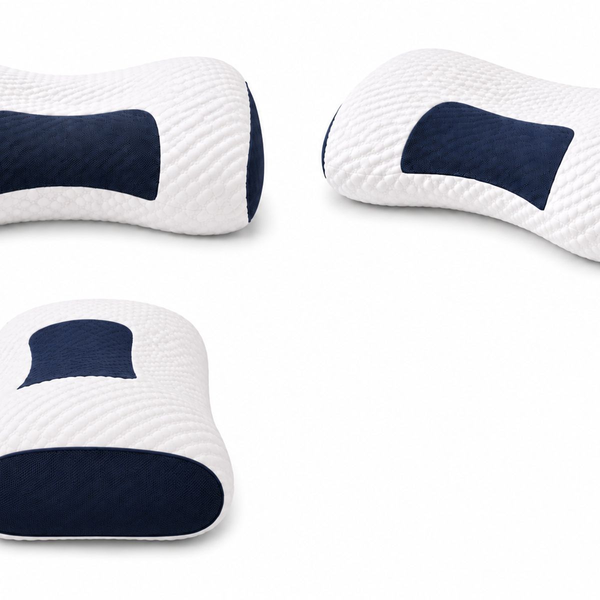 GENERICO - Almohada Cervical Ergonómica Memory Foam para Cuello
