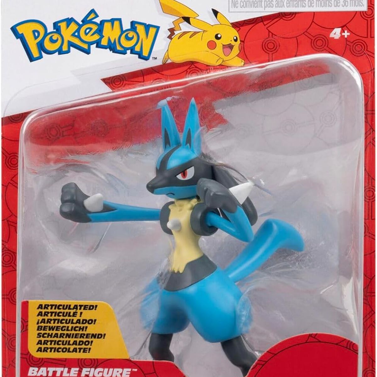 POKEMON - Figura Pokémon Lucario Battle Figure Articulada
