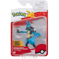 POKEMON - Figura Pokémon Lucario Battle Figure Articulada