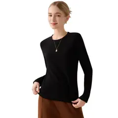 QIKUN - Camiseta Polera Térmica Premium con Forro Polar Alemán Dralon