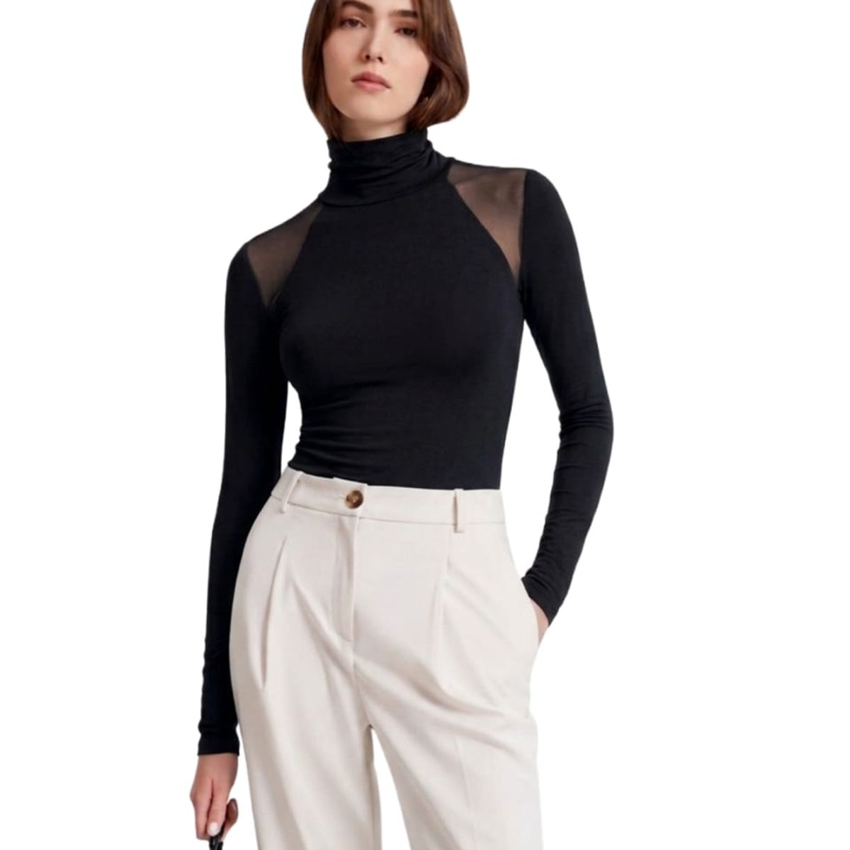 QIKUN - Camiseta Polera Micropolar Soft Extra Suave