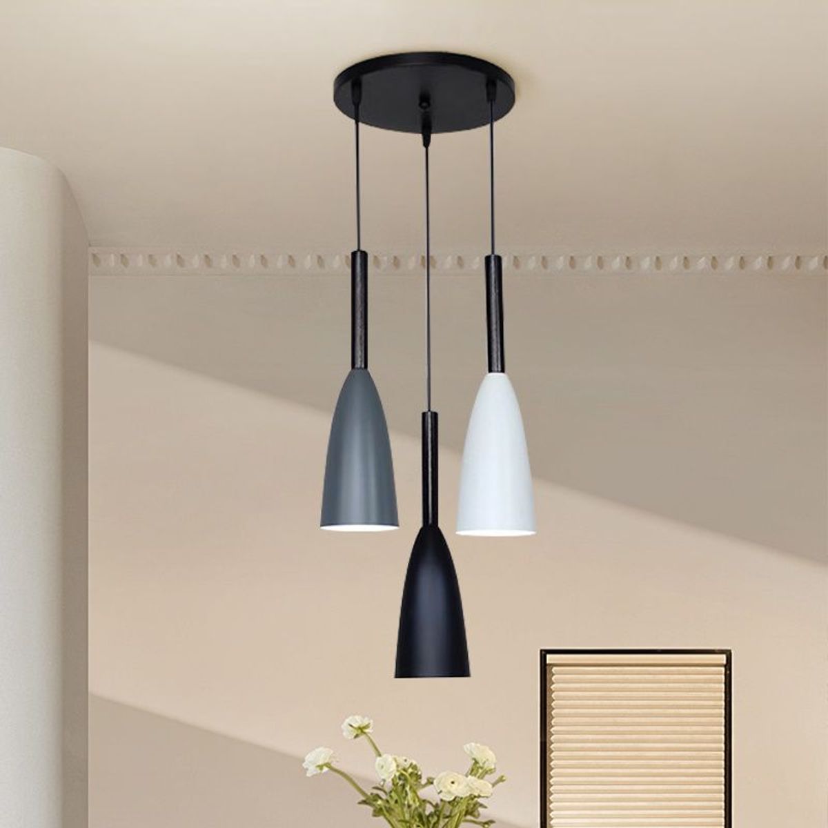 FRANZA - Lámpara colgante moderna minimalista para salón