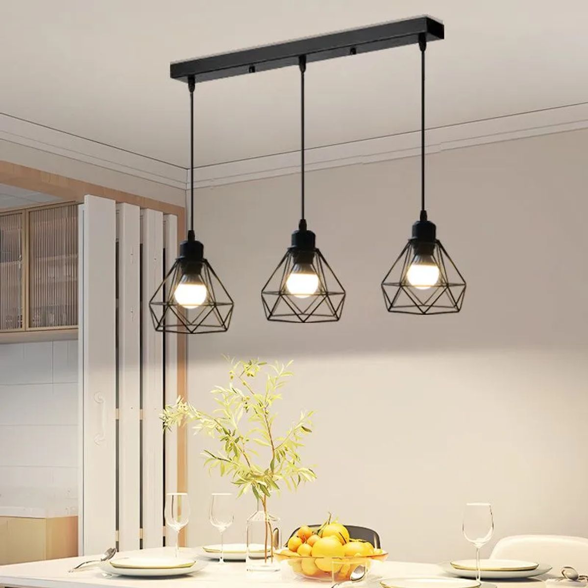 FRANZA - Pendiente industrial 3pcs