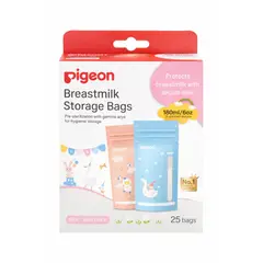 PIGEON - Bolsas para Almacenar Leche Materna 180ml - 25 unidades