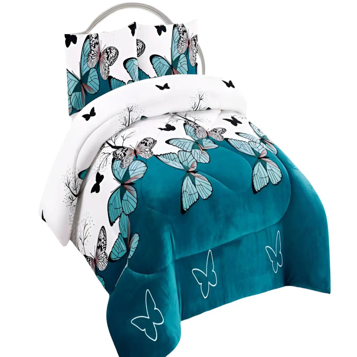 GENERICO - PLUMON PREMIUM CON DISEÑO 2 PLAZA 230CM X 250CM