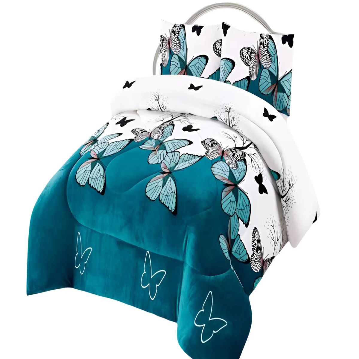 GENERICO - PLUMON PREMIUM CON DISEÑO 2 PLAZA 230CM X 250CM