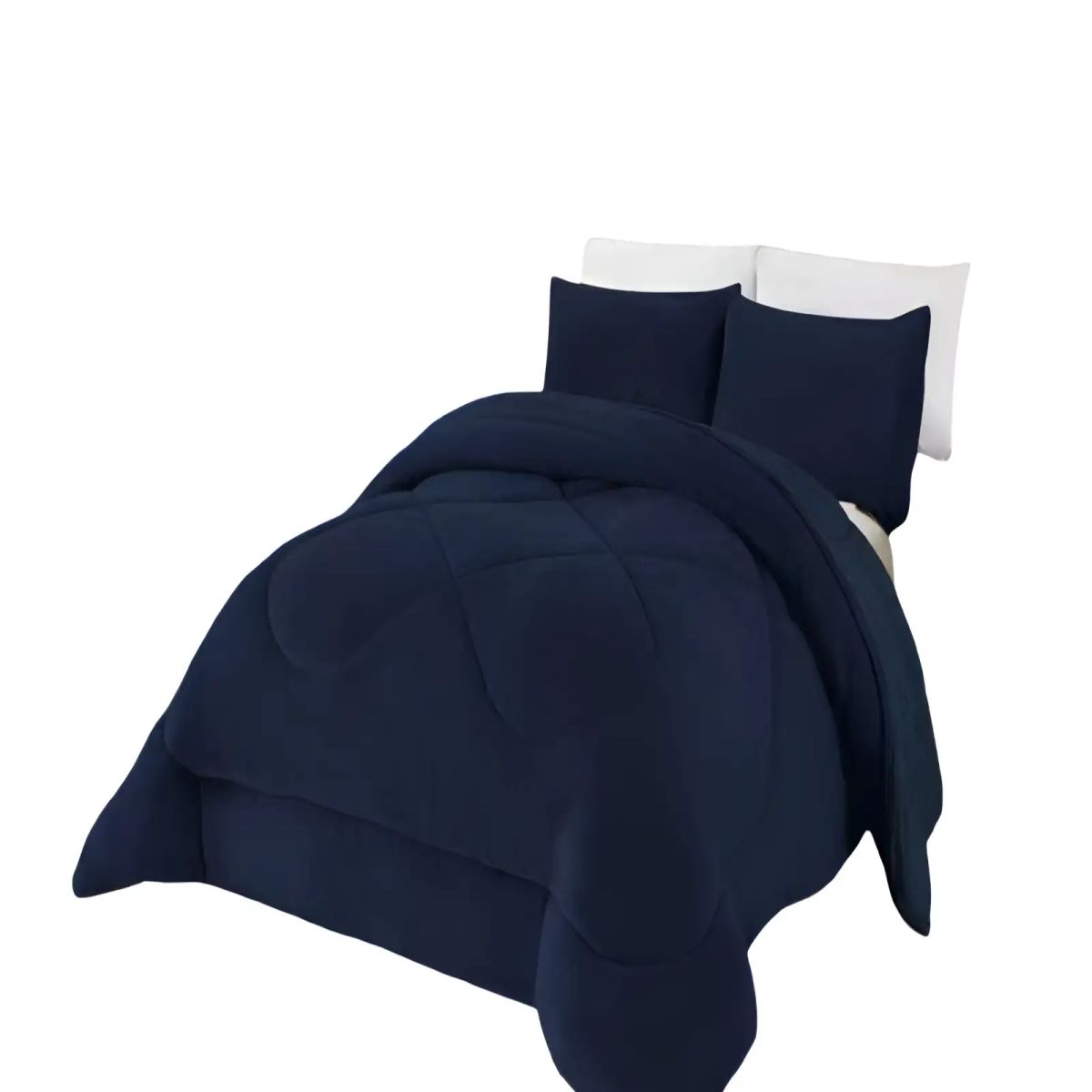 GENERICO - PLUMON PREMIUM 2 PLAZA 230CM X 250CM COLOR AZUL OSCURO