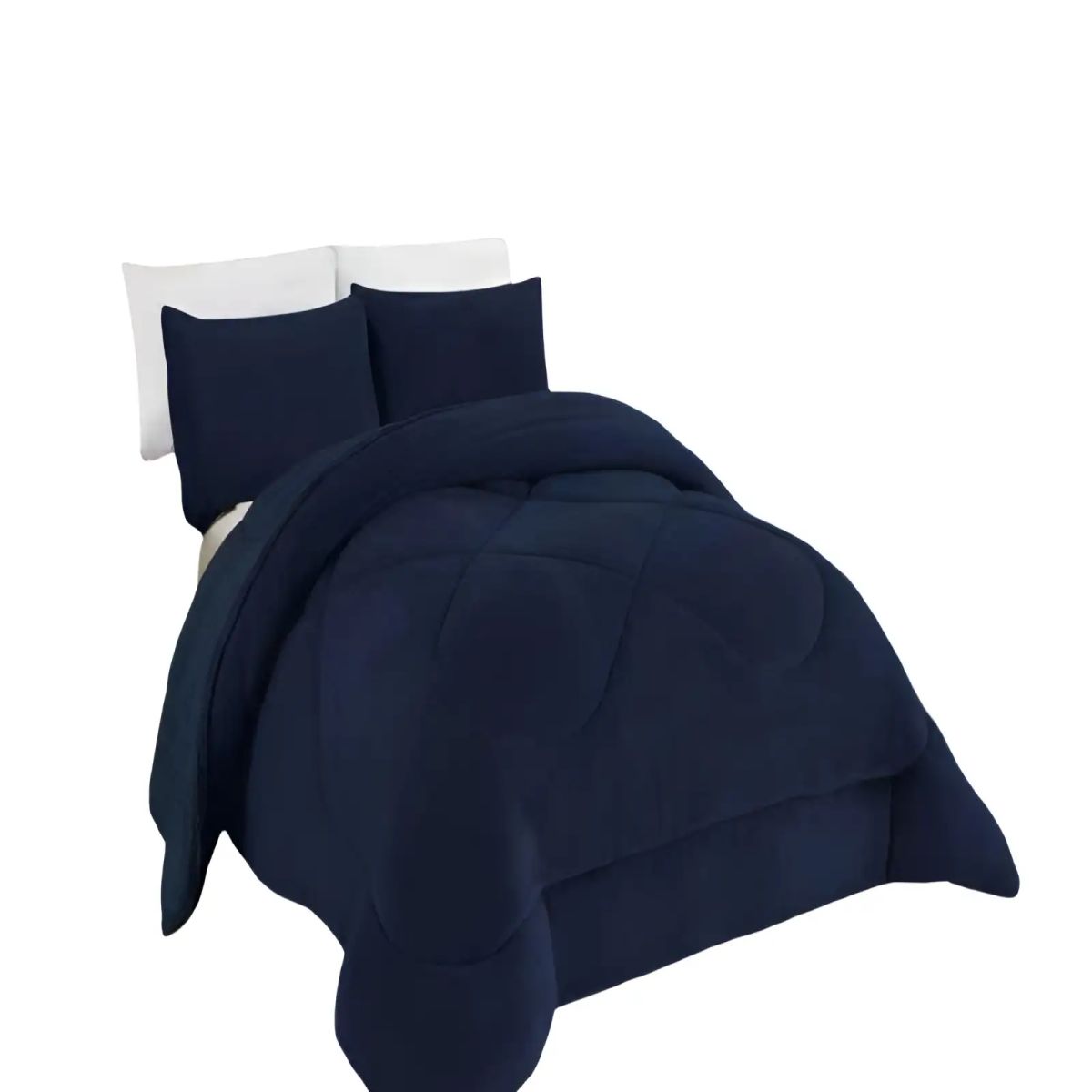 GENERICO - PLUMON PREMIUM 2 PLAZA 230CM X 250CM COLOR AZUL OSCURO