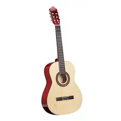 KIDSCOOL - Guitarra Acústica Clásica 39” Blanca Ideal Principiantes y Niños