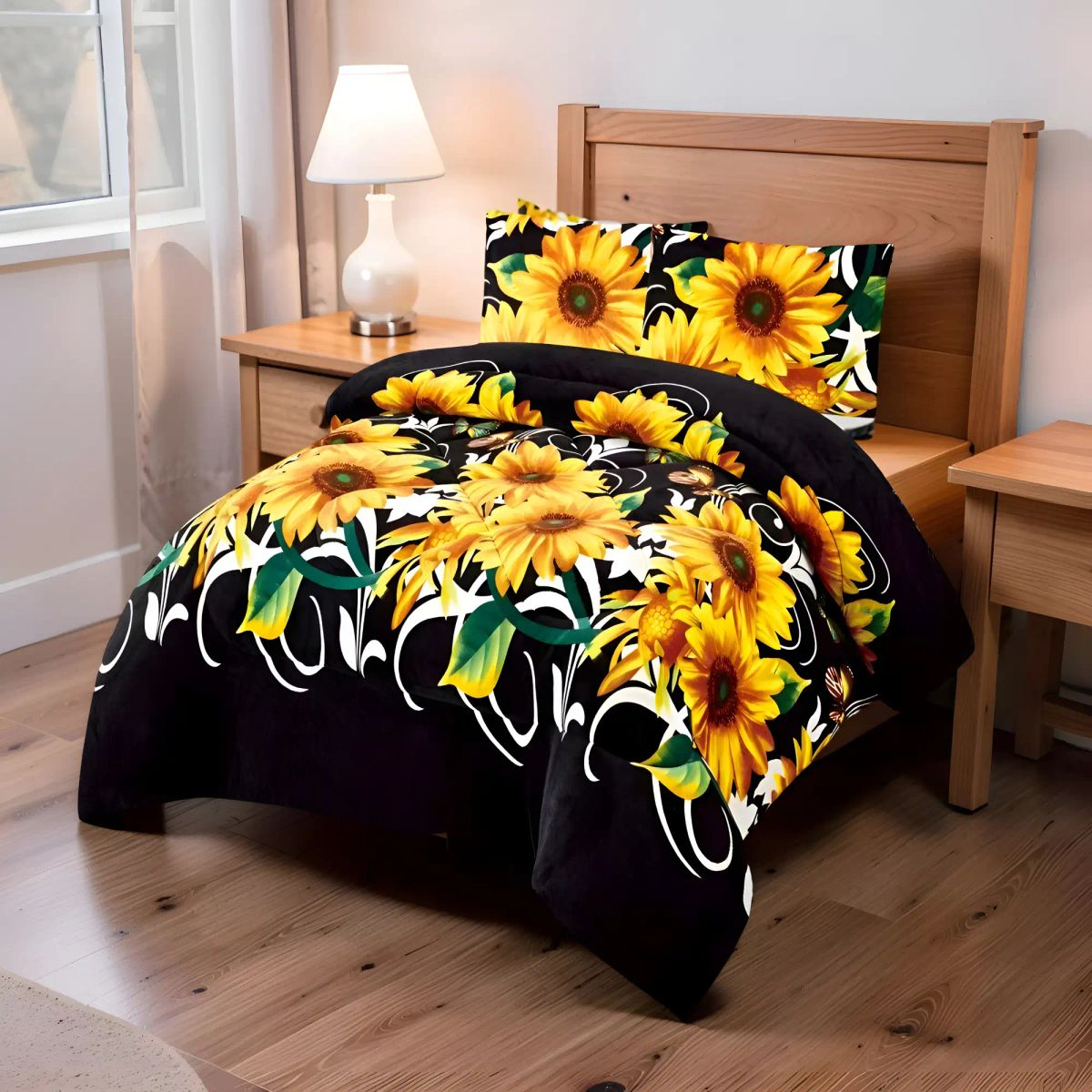 GENERICO - PLUMON INVIERNO SOFT CON DISEÑO 2 PLAZA 230CM X 250CM
