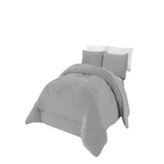 GENERICO - PLUMON 2 PLAZA 230CM X 250CM COLOR GRIS