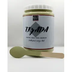 GENERICO - PINTURA TIZADA AL AGUA VERDE OLIVO 1lt.