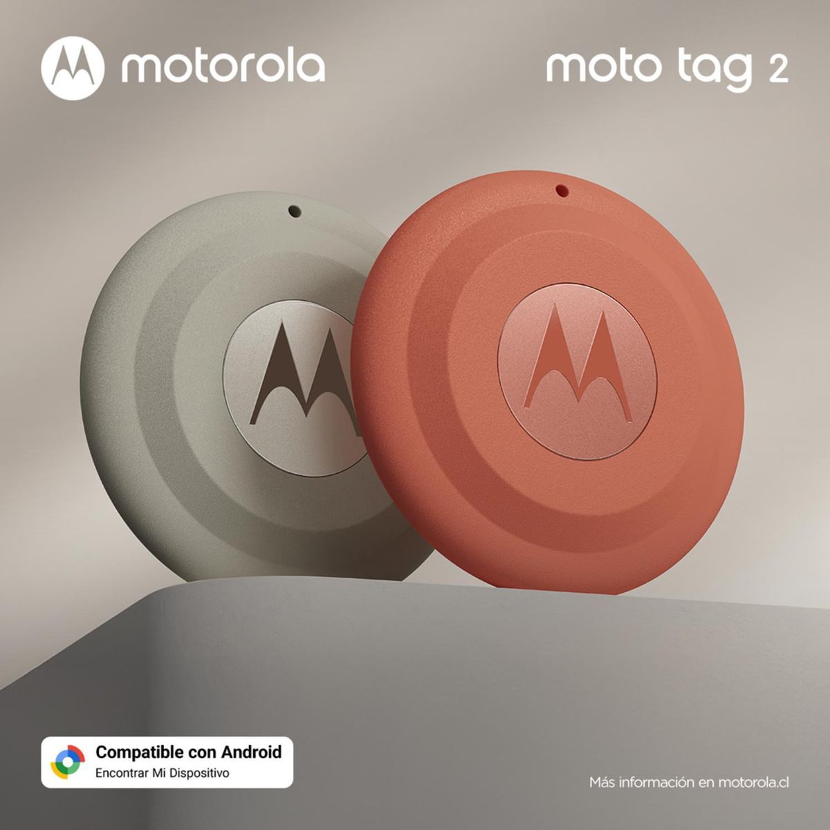 MOTOROLA - Motorola Moto Tag 2 Naranjo