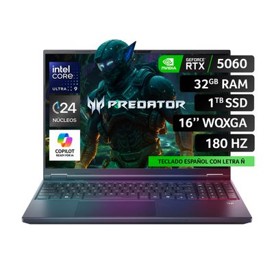 Acer Notebook Gamer Intel Core Ultra 9 32Gb Ram 1Tb Ssd Rtx