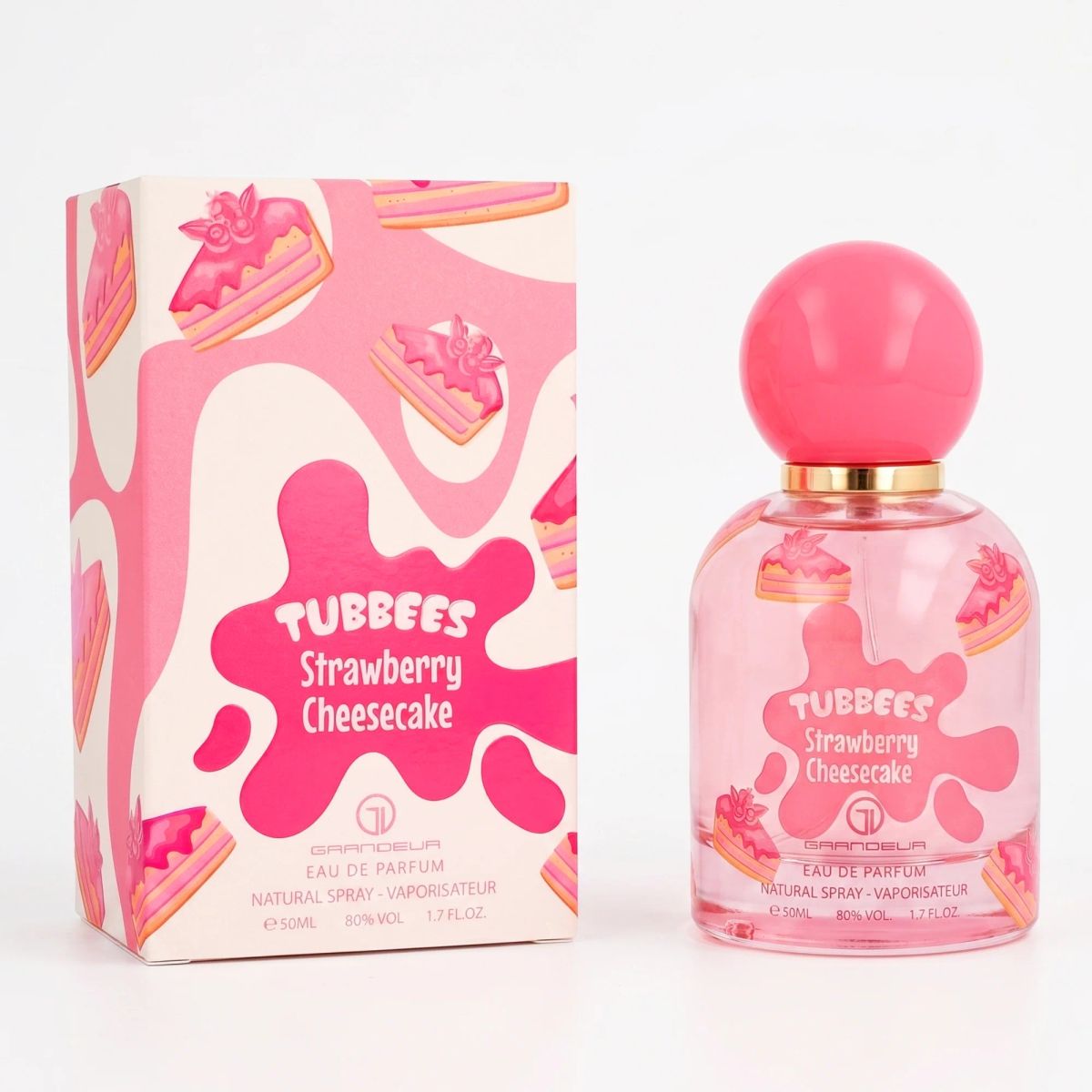 GRANDEUR - Grandeur Tubbees Strawberry Cheesecake Edp 50ml Unisex