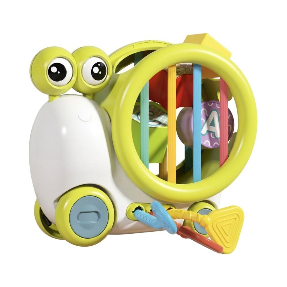 GENERICO - Juguete Caracol Sensorial Montessori Bebé Motricidad Fina