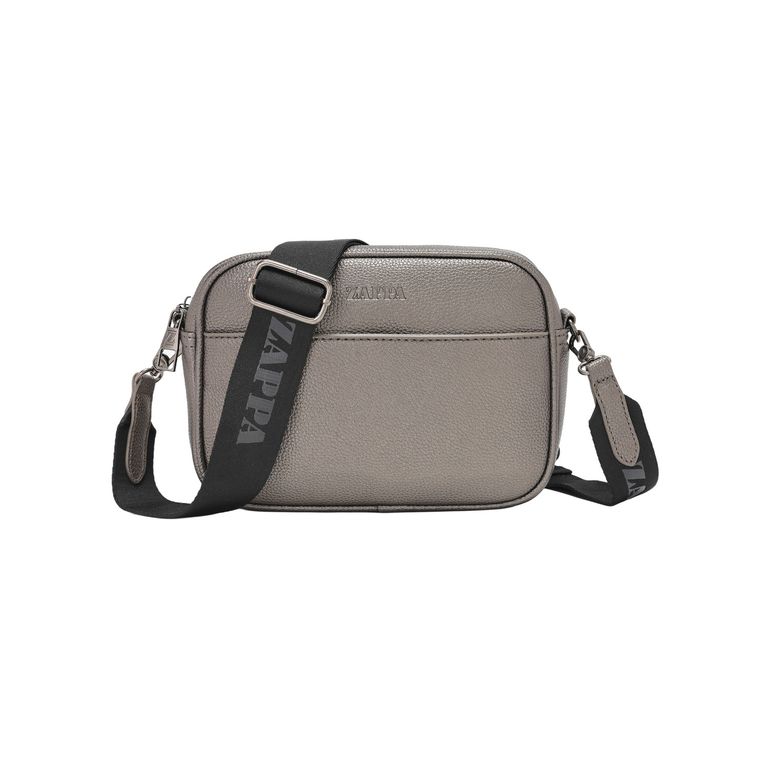 Cartera Bandolera Mujer Gris Gris TALLA UNICA