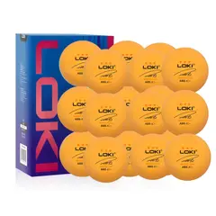 LOKI - Set 18 Pelotas Tenis de Mesa Pro 3 Estrellas Abs 40+