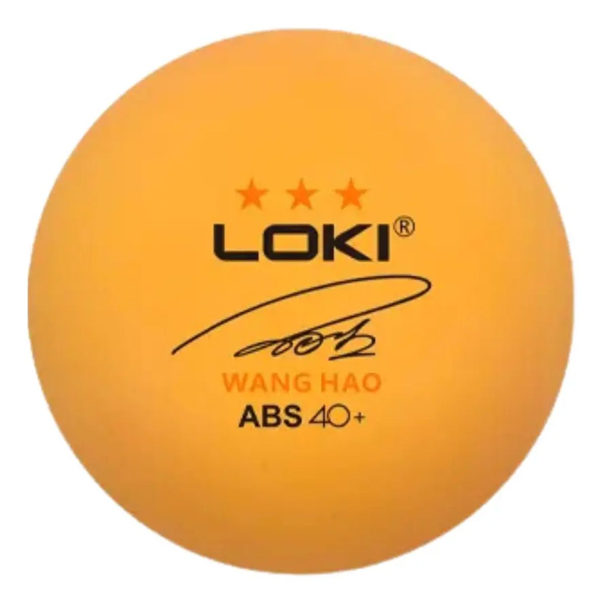 LOKI - Set 18 Pelotas Tenis de Mesa Pro 3 Estrellas Abs 40+