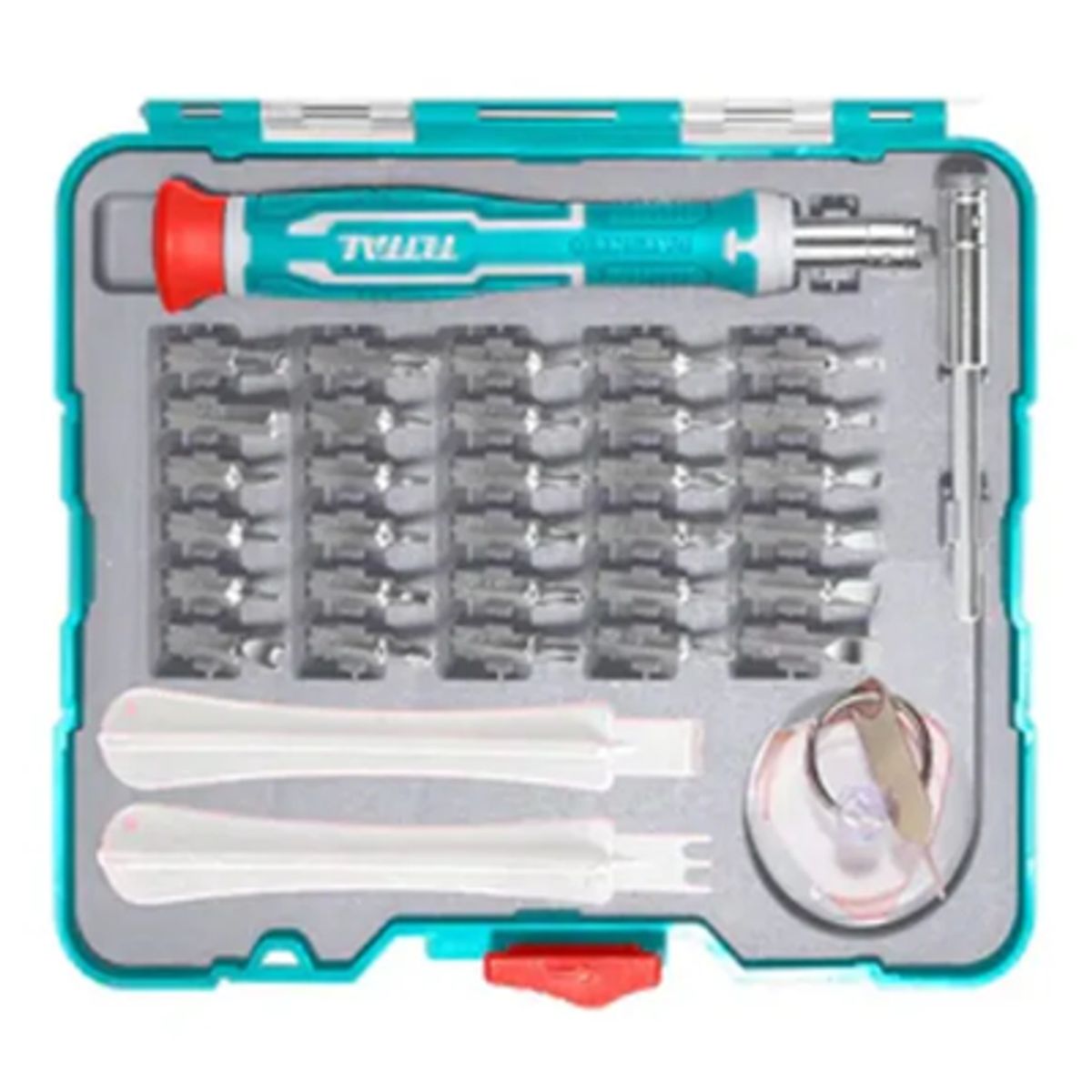 TOTAL TOOLS - Set Destornilladores Precisión 37 Pcs Total Tacsd30376