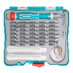 TOTAL TOOLS - Set Destornilladores Precisión 37 Pcs Total Tacsd30376