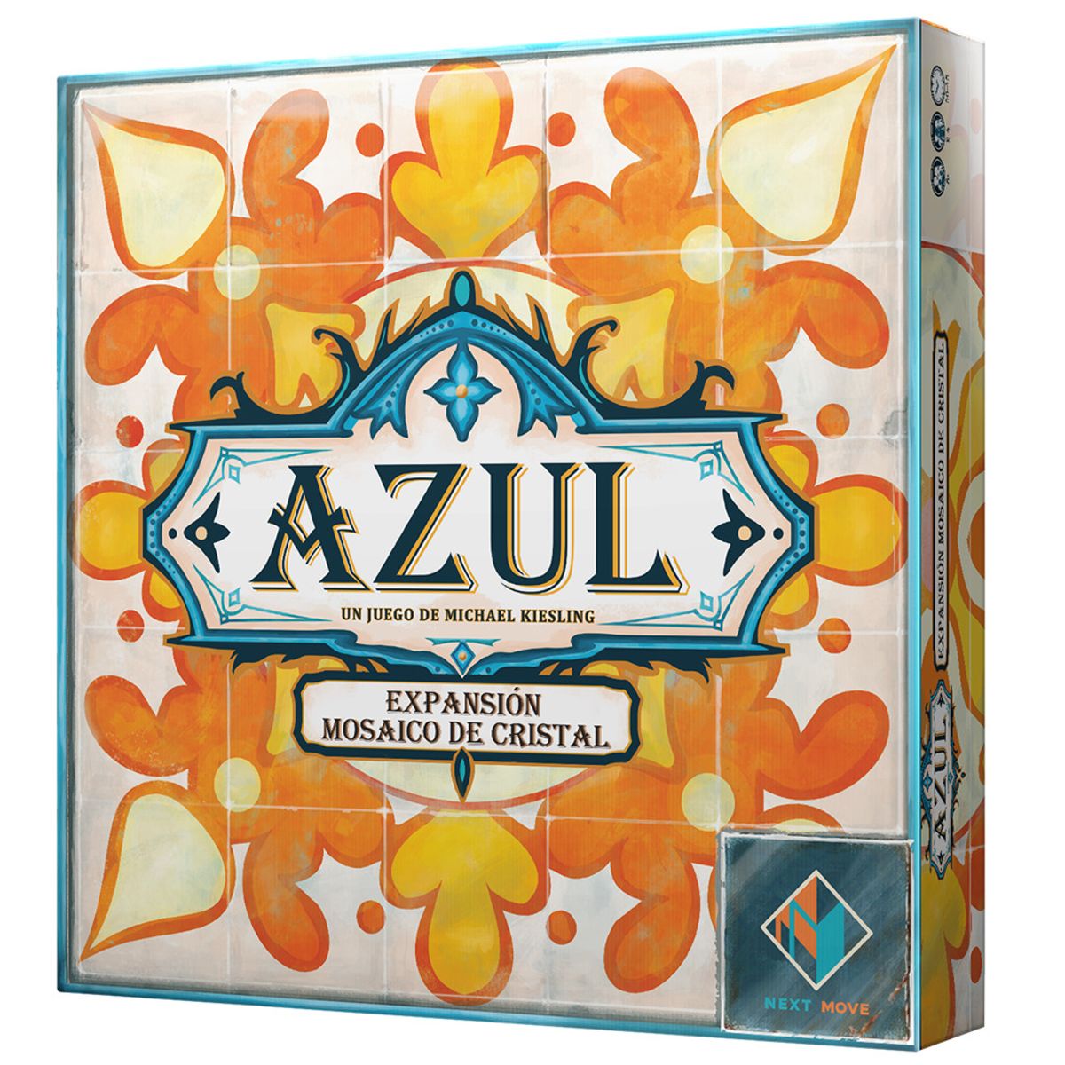 NEXT MOVE - Azul Mosaico de cristal - Juego Mesa - Español