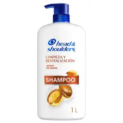 HEAD AND SHOULDERS - Shampoo H&S Limpieza y Revitalización 1L