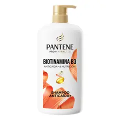 PANTENE - Shampoo Anticaída Biotinamina B3 1L