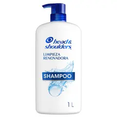 HEAD AND SHOULDERS - Shampoo H&S Limpieza Renovadora 1L
