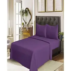 GENERICO - SABANAS POLAR 2 PLAZAS MORADO