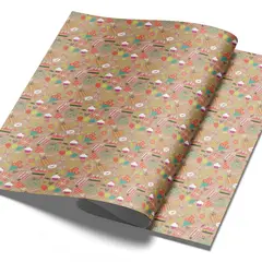 VILLAGE - PAPEL REGALO FLAT TO 70X100