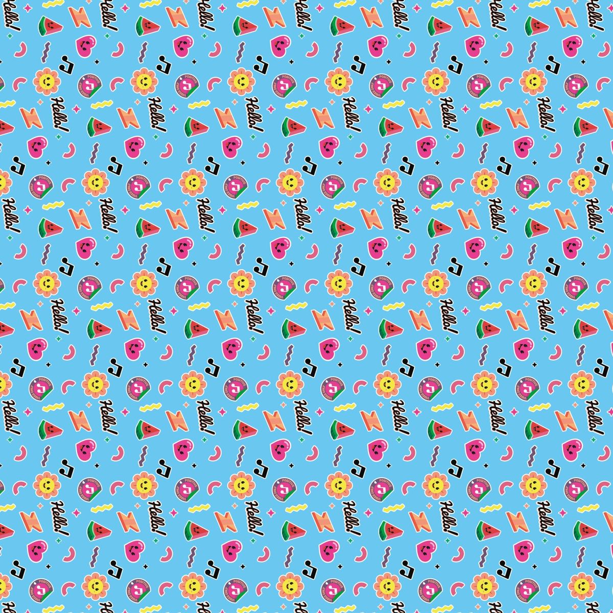 VILLAGE - PAPEL REGALO FLAT FEM CUTE 70X100 PDQ VILLA