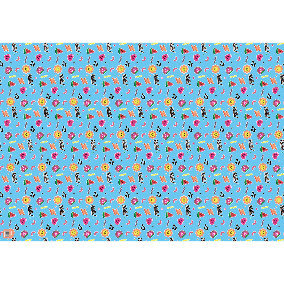 VILLAGE - PAPEL REGALO FLAT FEM CUTE 70X100 PDQ VILLA