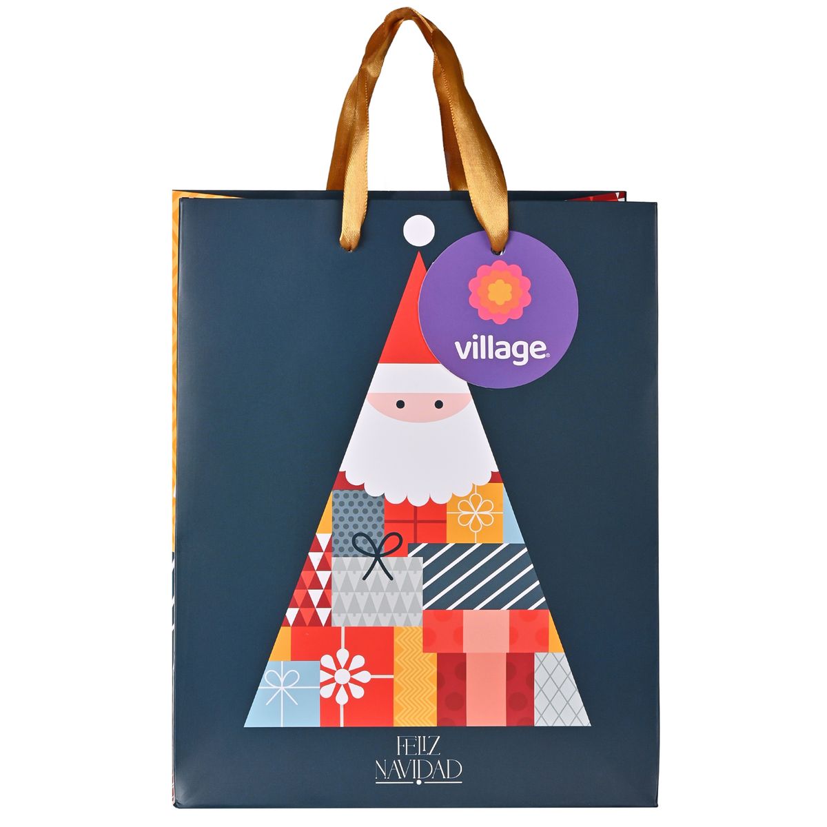 VILLAGE - BOLSA REGALO NAVIDAD M VILLAGE