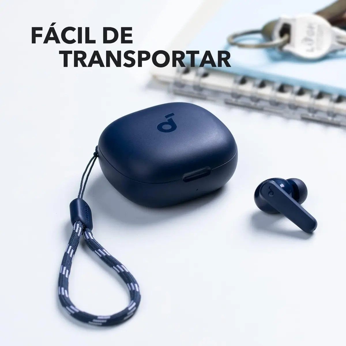 GENERICO - Audífonos Bluetooth Soundcore P20i in Ear Manos Libress, Resistente al Agua, 30 Horas azul BELUG