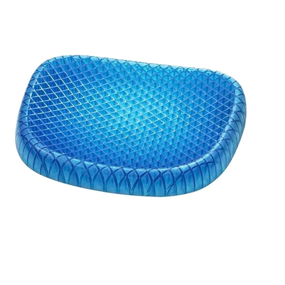 IRM - Cojin Gel Egg Sitter Ortopedico Transpirable Silla Oficina Auto Hogar Alivio Presion Lavable