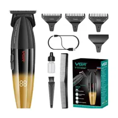 VGR - Máquina Patillera Profesional V-906 Magnetico 9000 Rpm Dorado
