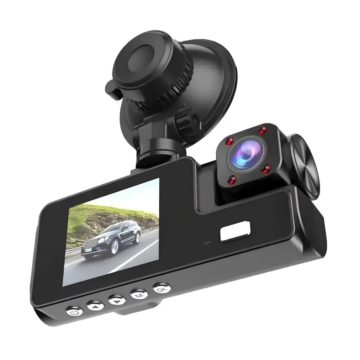 GENERICO - Camara Seguridad Auto Dvr 1080p Hd Vision Nocturna Wifi