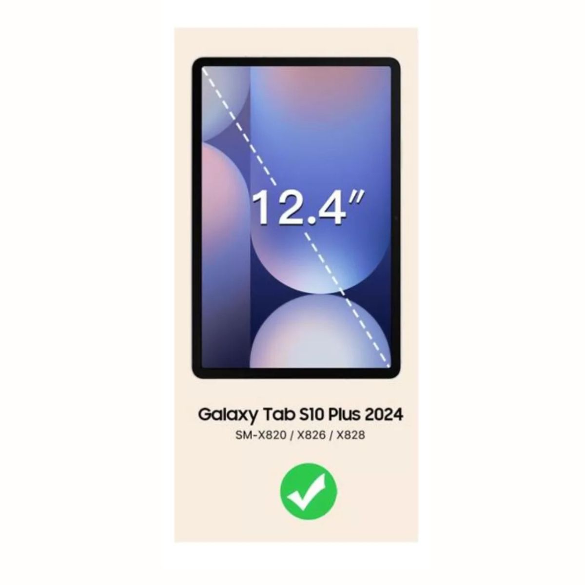 GENERICO - Lamina Paper Like Vidrio Templado Premium Para Samsung S10 Plus 12.4